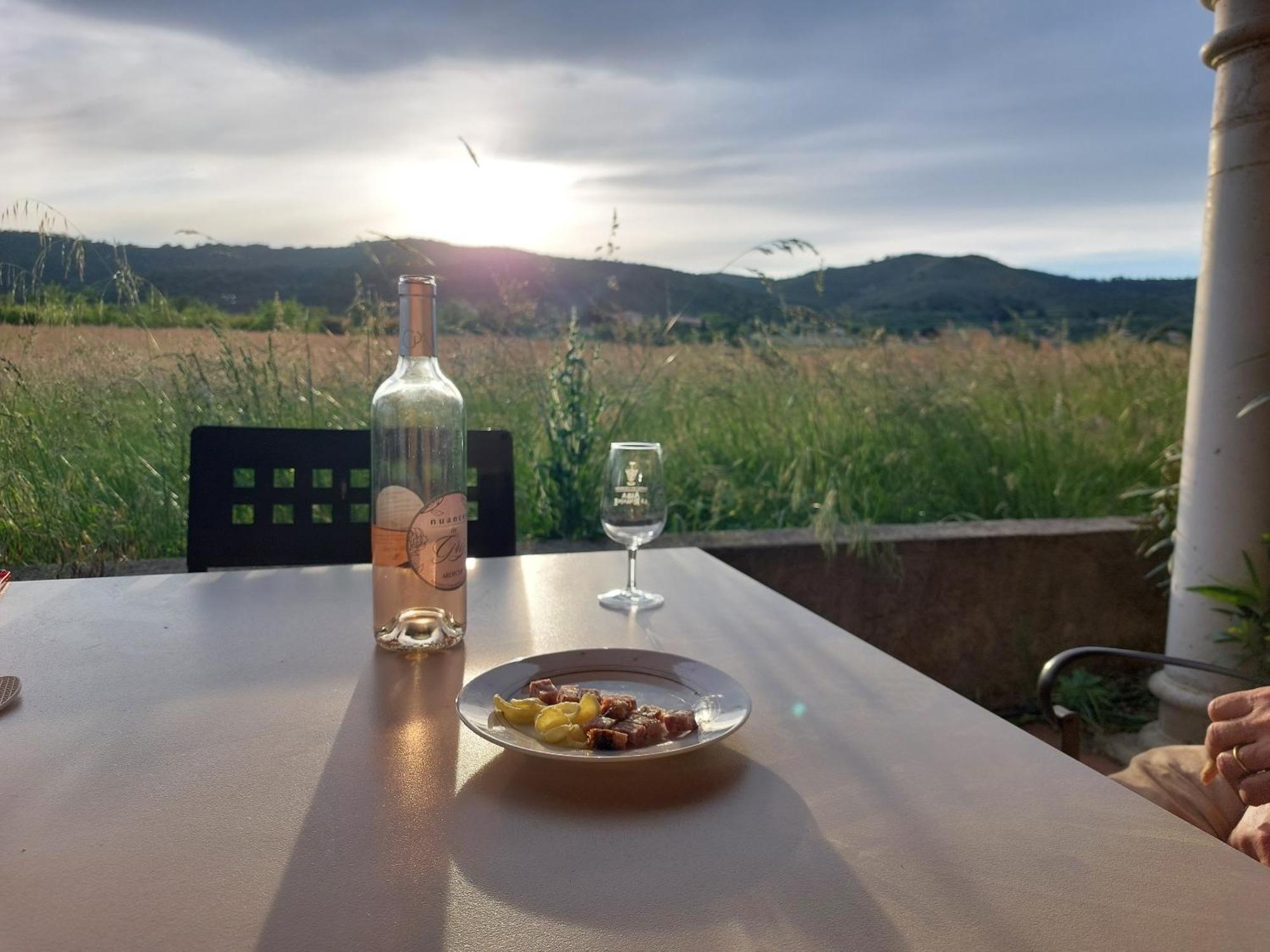 La Musardière Alba-la-Romaine Esterno foto